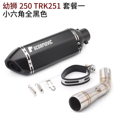 Suitable for young lion 250 Motorcycle exhaust pipe - baby-lion-250-trk251-package-1