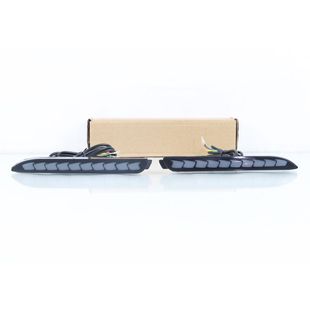 Reiz Camry Alpha Senna Led Flowing Water Steering Rear Bumper Light Dragon Scale Driving Light Brake Light