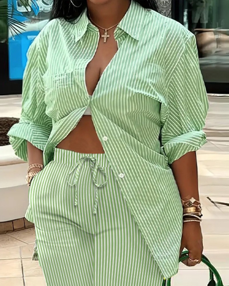 GraceChic GraceChic Cross-Border European And American Women's Clothing 2024 Autumn Winter New Sleeve Shirt Printed Long_voghion.com