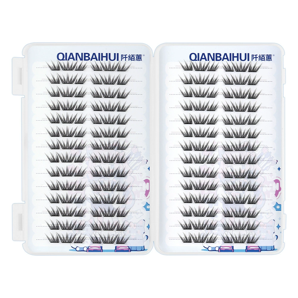 Capacious dense soft false eyelashes for eyelashes