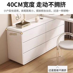 Mulansen Dressing Table Simple Modern Makeup Cabinet Integrated Small Apartment 2025 New Dressing Table Makeup Table