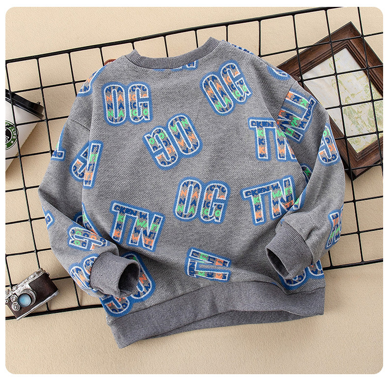 Abbigliamento per bambini, felpe con cappuccio, stili primavera autunno, nuova collezione 2022, bei ragazzi autunnali, di mezza età e grandi,_voghion.com
