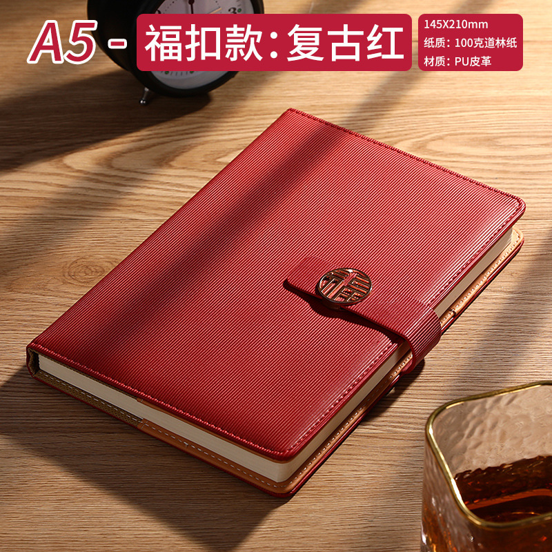 Fu buckle model A5-retro red