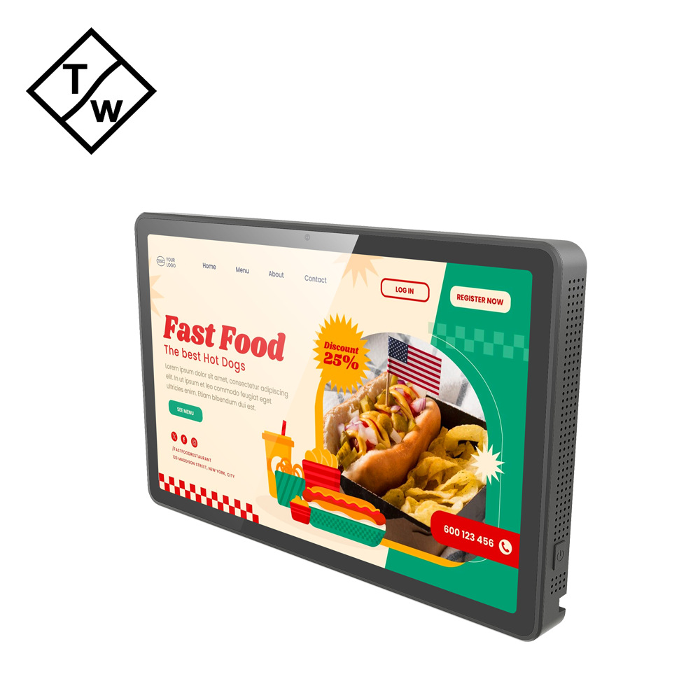 At1095 New Model 10.95inch Android All-In-One Digital Signage Wall-Mounted Commercial Tablet Conference Room Tablet