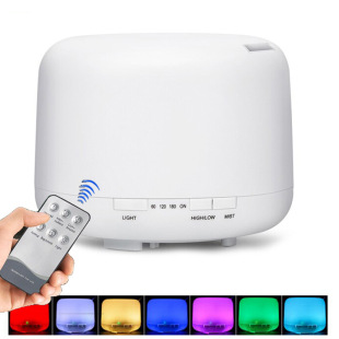 Cross-border Explosions Muji Ultrasonic Aromatherapy Machine Bedroom Essential Oil Aromatherapy Lamp Home Mute Aromatherapy Humidifier Incense Burner