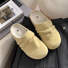 日系简约包头拖鞋子女款2026春季新款爆款设计百搭外穿半拖勃肯鞋