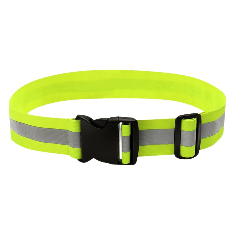 Светоотражающий ремень, спортивный ремень для велоспорта на открытом воздухе, предупреждение о ночной езде и беге, регулируемый эластичный ремень