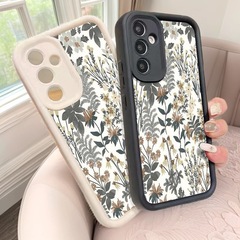 满屏碎花适用三星Galaxy S25plus手机壳SamsungA73少女S24防摔A71