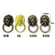 Vintage lion head handle Crafts gift box wine box cabinet door drawer beast head new Chinese style handle