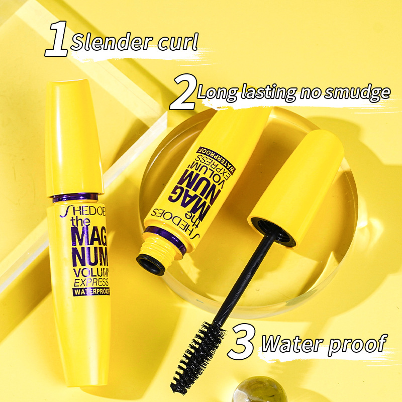 SHEDOES transfronterizo impermeable fibra larga rollo denso natural y duradero sin manchas amarillas gordo máscara compacta