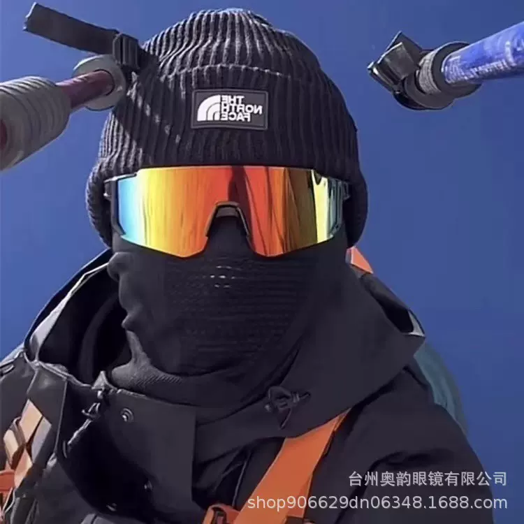 新款欧美跨境户外登山骑行太阳镜时尚潮流防风防沙护目滑雪镜批发