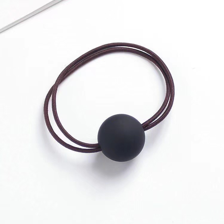 Elástico joyas de cabello de moda con frijoles frescos M anillo de cereza cuerda de cabello al por mayor de la banda de goma cabeza de 100 bolas de cabello rojo una variedad de alta elástica