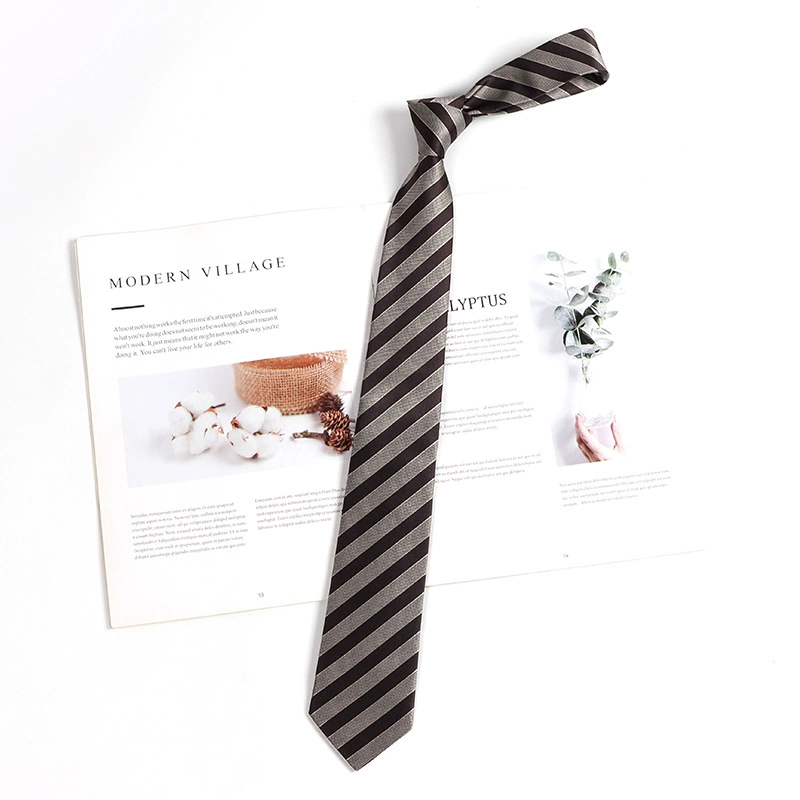 Brown retro Japanese coffee bow tie