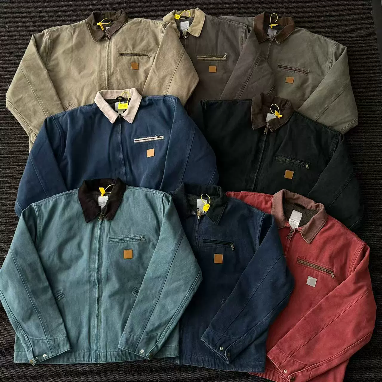 Тяжелый J97 американский тяжелый мойка осенняя короткая широкая версия куртка Детройт