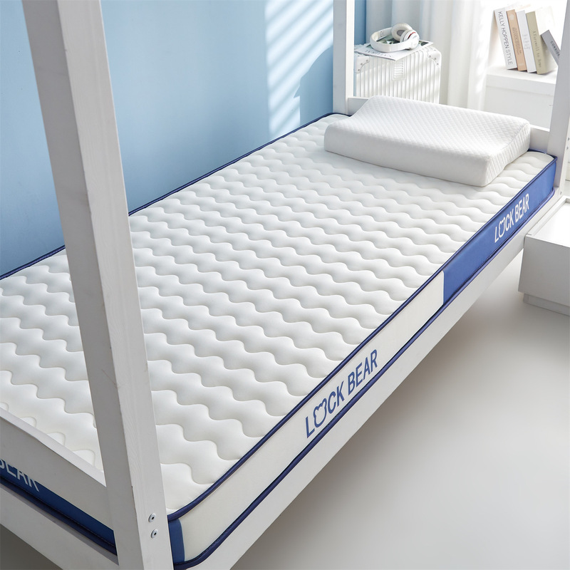 Latex mattress for student dormitory bunk beds, memory foam mattress for rental housing, single and double tatami soft mattress Latex mattress for student dormitory bunk beds, memory foam mattress for rental housing, single and double tatami soft mattress