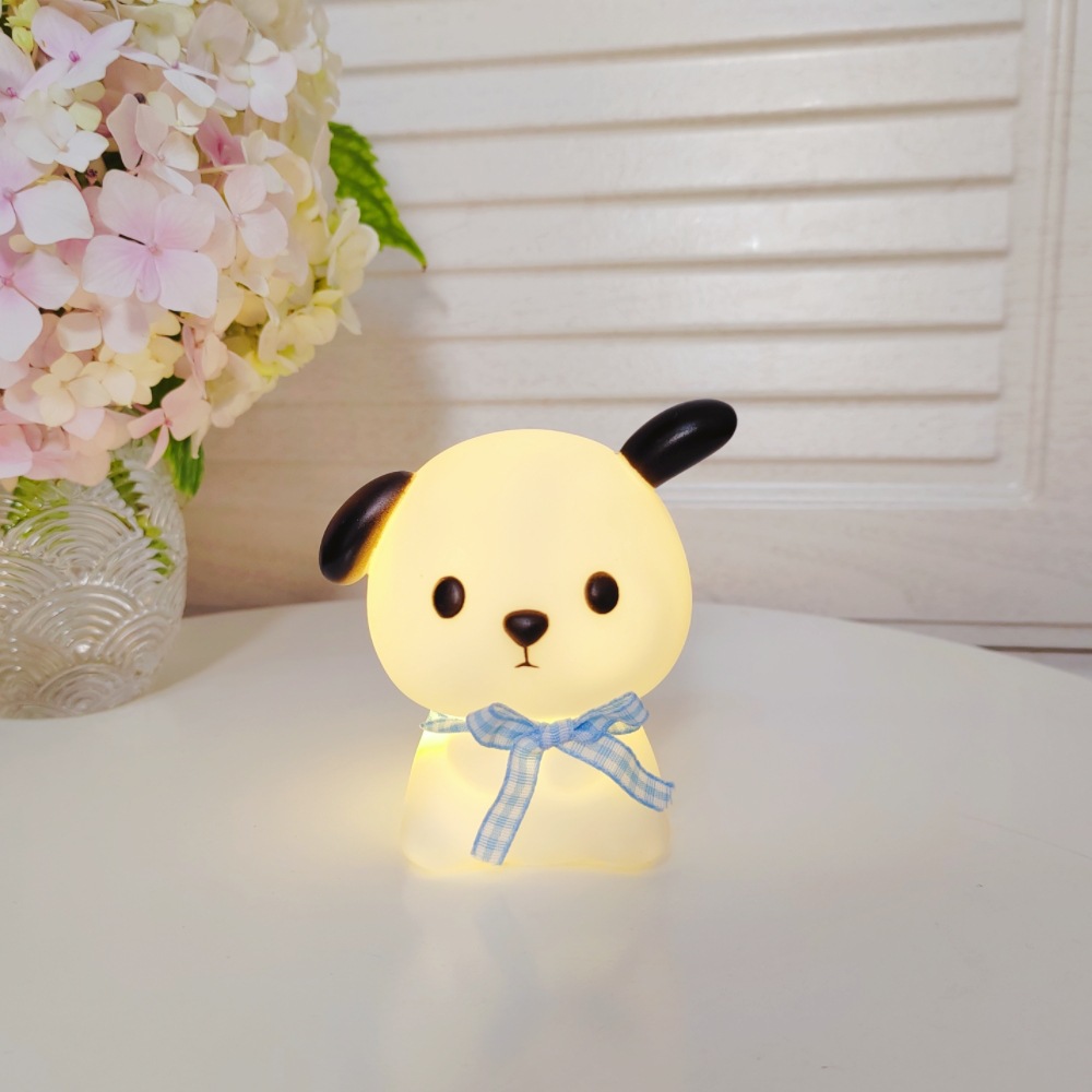 Luz de noche led creativa, lámpara de mesa pequeña de dibujos animados de celebridades de Internet, lámpara de ambiente de viento, mercado nocturno al por mayor, puestos callejeros, juguetes luminosos