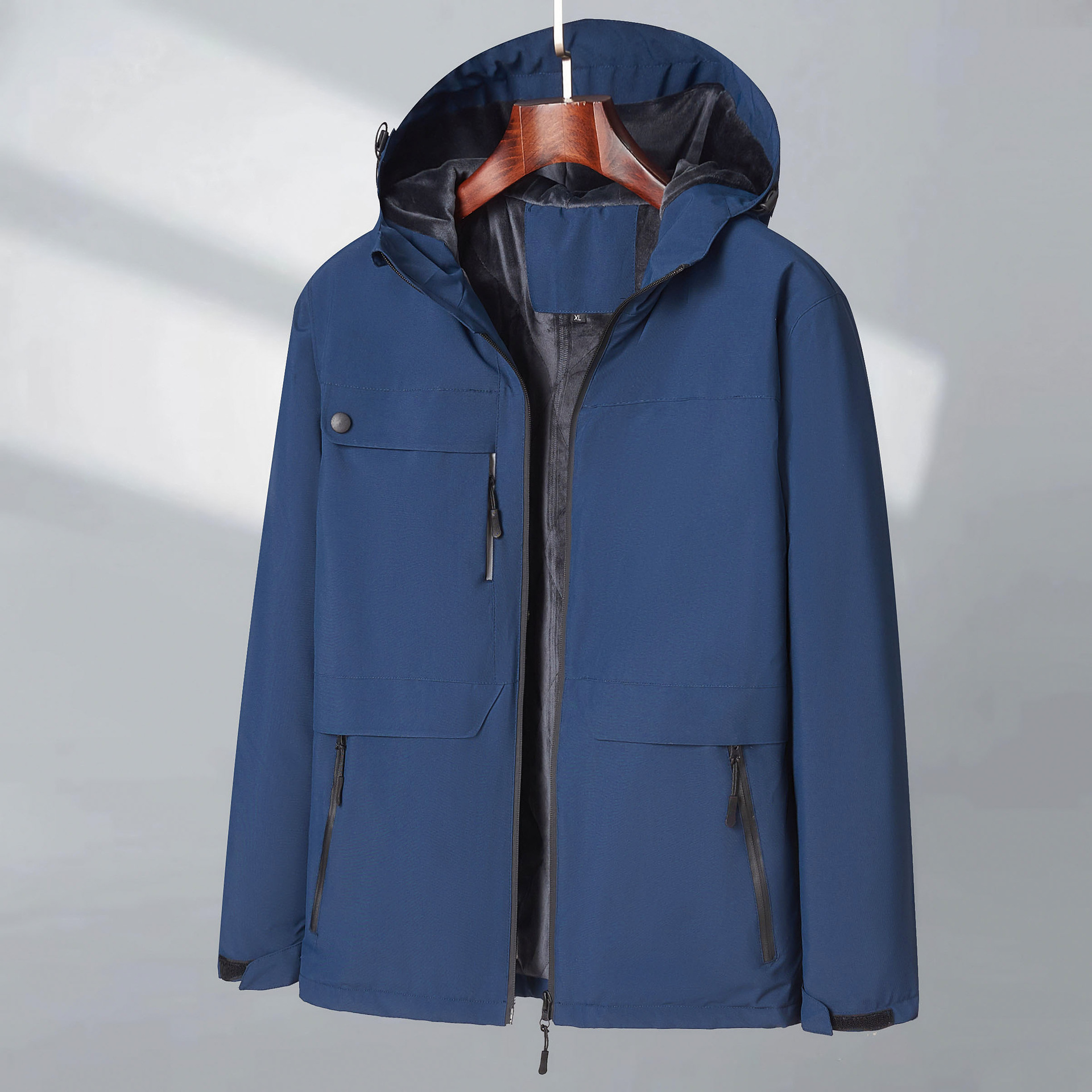 Autumn and Winter All-In-One Velvet Jacket, Thick Jacket, Custom Work Clothes, Factory Clothes, Event Clothes, Custom Logo Embroider