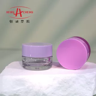 恒诚定制眼影膏罐厚壁美甲啫喱膏密封包材面霜膏瓶分装瓶试用装