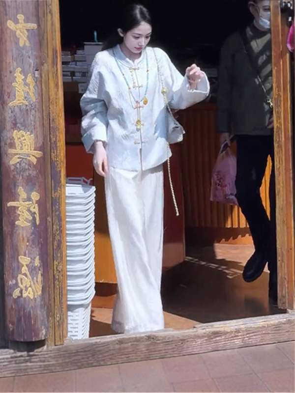 新中式国风时尚套装今年春秋装新款2025穿搭一整套气质高级感女装|undefined