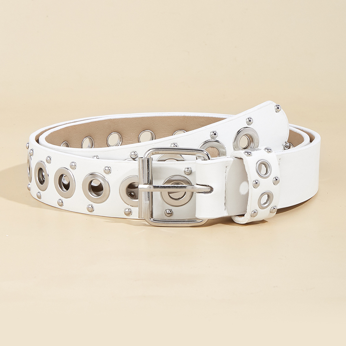 86g Weight Belt Classification 1 Piece Quantity Casual Occasion Pu Leather, Iron Material Solid Color Pattern Women's Gender Plating Design Simple Style Style Simple Style Solid Color Pu Leather Iron Plating Women's Leather Belts 5