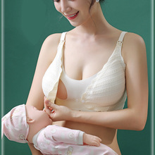 前扣孕妇哺乳内衣聚拢防下垂产后喂奶怀孕期专用文胸罩薄款女胸罩