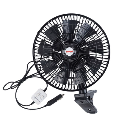 Car Fan 24V for Large Trucks, Strong Wind, 16 Blades, Adjustable Speed Cooling Fan, 12V Electric Fan for Cars and Vans (Digər kiçik elektrik cihazlar) - 11-inch-16-leaf-fan-12v