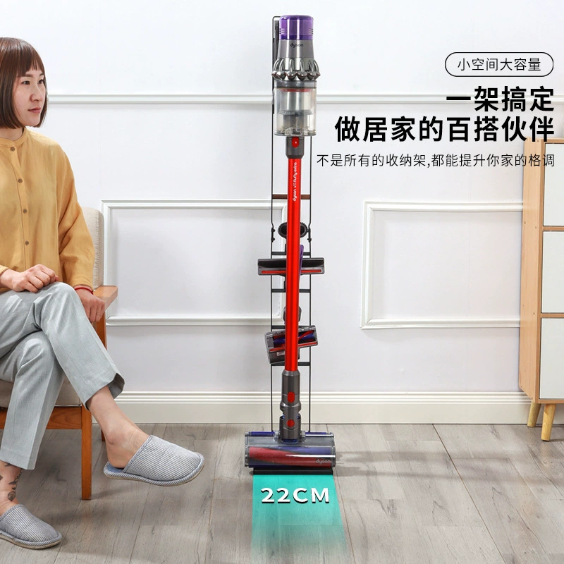 Подходит для пылесоса Dyson Chuimi Puppy Midea, настенная полка для хранения, держатель, без сверления, напольный держатель