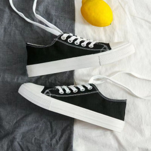 Spring and autumn new low-top women's shoes classic canvas shoes female students trendy board shoes Korean style versatile canvas shoes wholesale