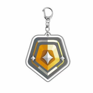 Акриловый брелок с логотипом игры Valorant
