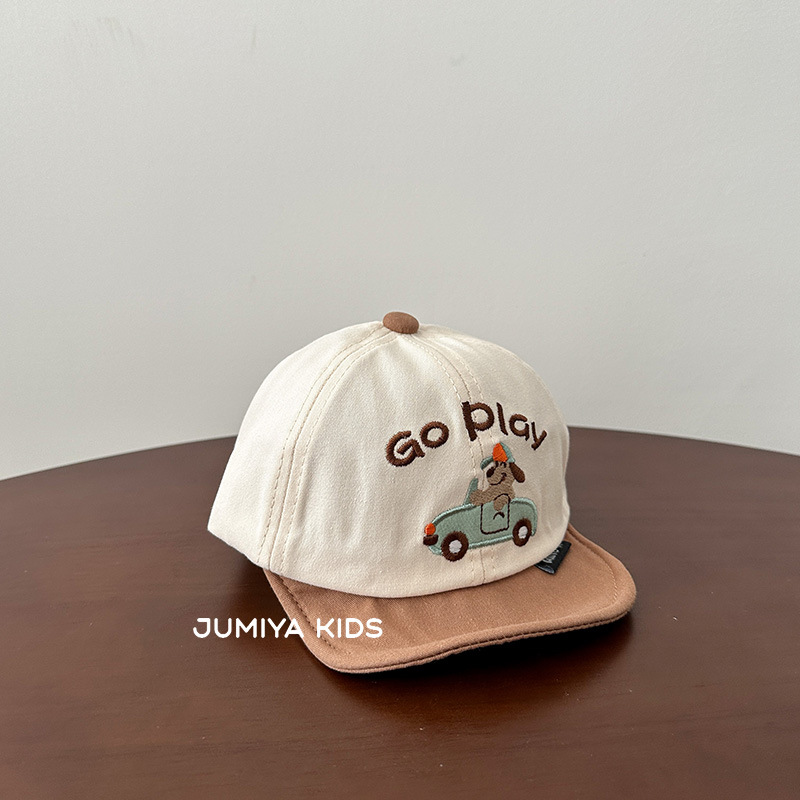 Casual de verano ~ gorra de pato para bebés gorra de sombrero de brida suave para bebés niños bebés gorra de béisbol de primavera y otoño