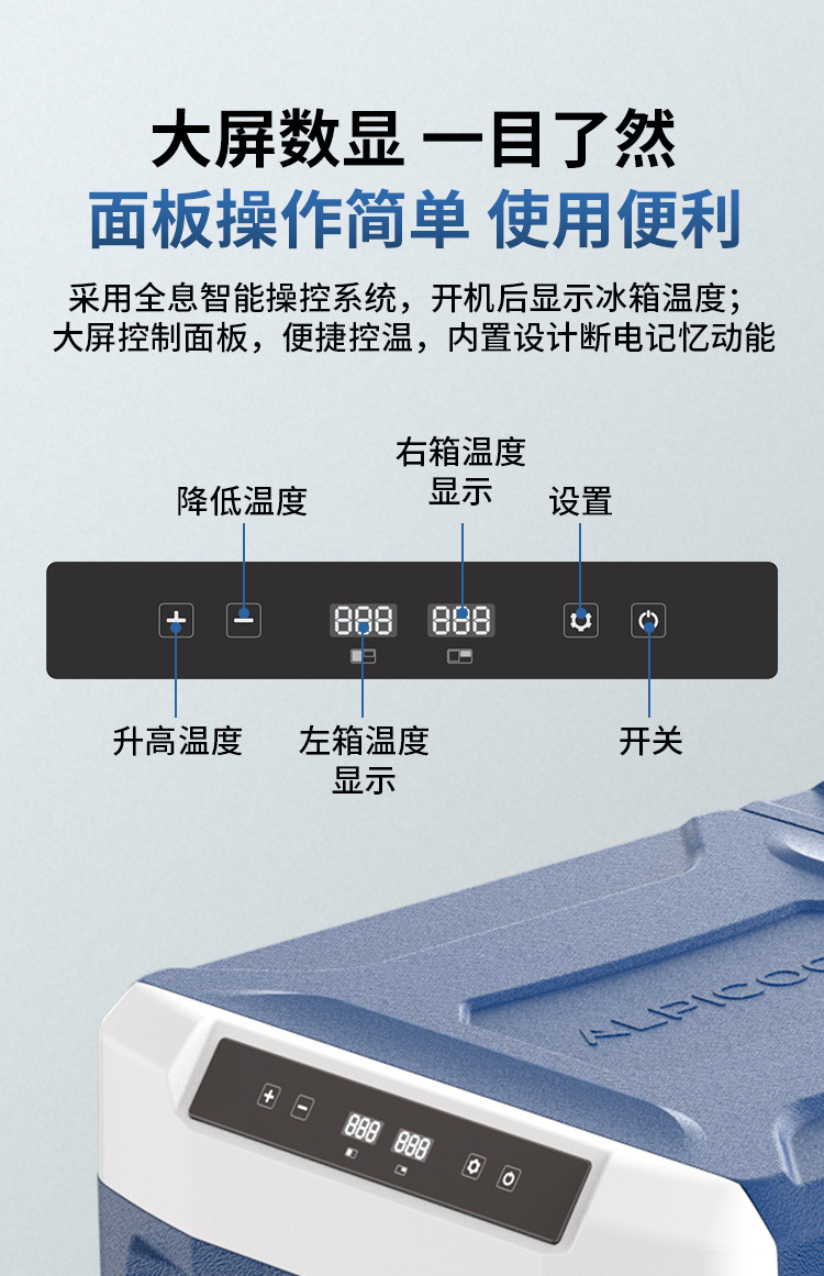 Ice Tiger Compressor Car Refrigerator Car Home Dual-use Refrigeration 12v24v Portable ZA40 Dormitory Small Refrigerator