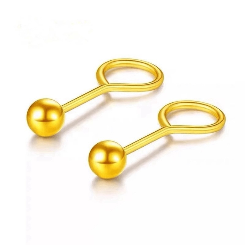 3mm 버블 귀걸이 1쌍(약 0.35g)