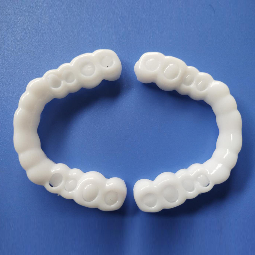 Factory direct supply snap on smile Tooth skin whitening Braces festival decorate Exclusive simulation Denture