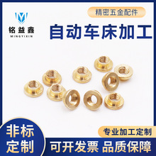 T型台阶贴片铜螺母 定制不锈钢薄片对锁t型螺母螺帽 铜嵌件厂家