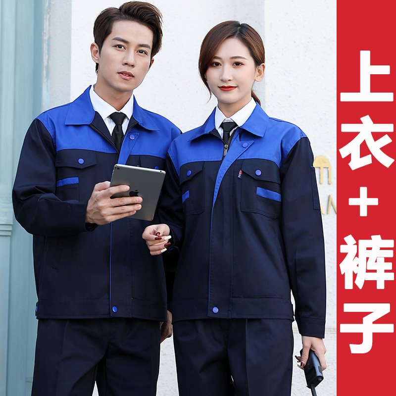 업그레이드된 블루 탑과 네이비 블루 슈트