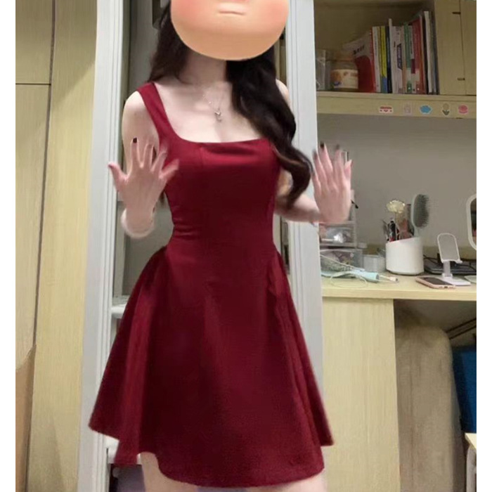 Red short style [6648#]