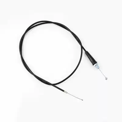 Motorcycle Handle Cover – Motorcycle Reinforced Colorful Straight Throttle - black-throttle-cable-1m
