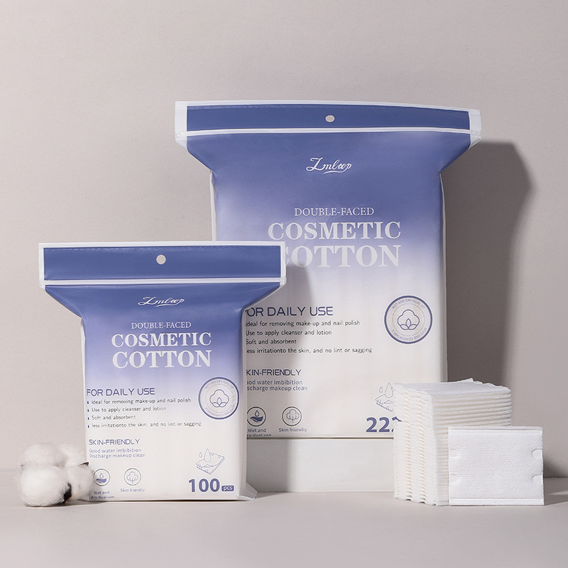 LMLTOP 222pcs Facial Cotton Pad  Nail Makeup Remover Pads