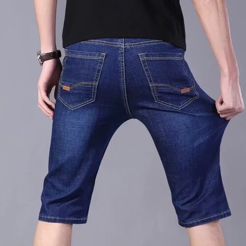 Cross-border best-selling black slim straight-leg men's riding pants five-pocket summer cheap loose work pants wholesale
