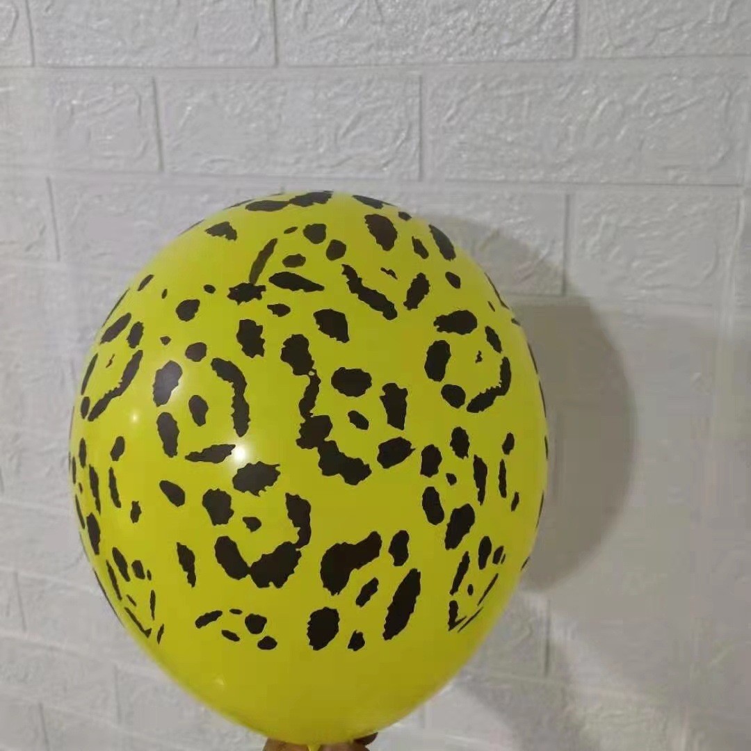 Globos Personalizados de 12 Pulgadas con Diseño de Lunares, Globos de Animales, Globos de Vaca, Decoración para Salón de Bodas, Decoración para Fiestas, Propuesta de Matrimonio con Lunares, Hojas, Flores Completas.