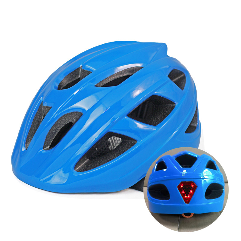 Extra grande casco especial con luz moldeado casco bicicleta universal al aire libre