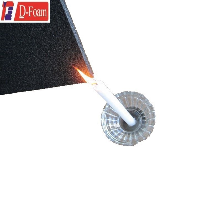 厂家供应防火耐高温海绵 高密度隔温防震海绵 一面带胶难燃海绵条