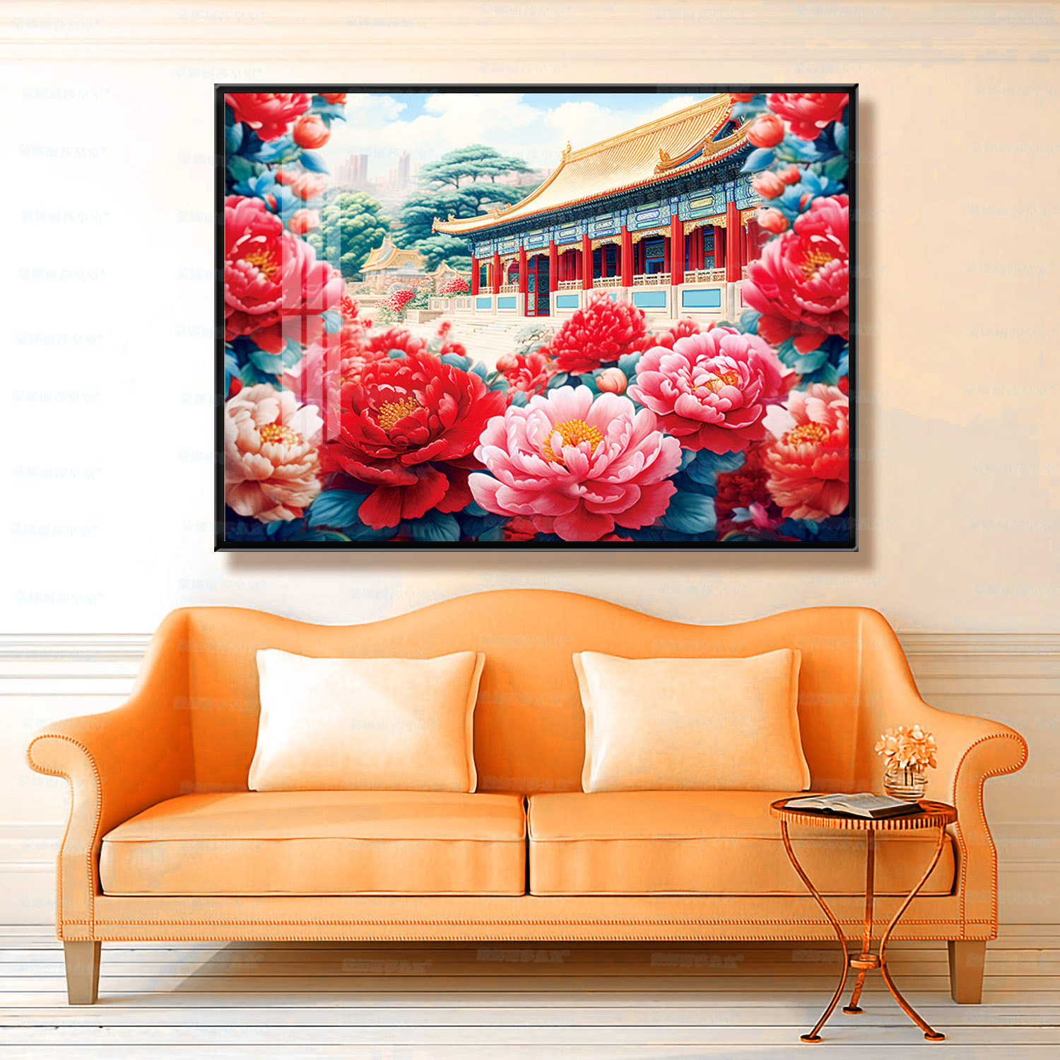 Mona Lisa Royal Cross Stitch Prosperity Nuevo estilo chino bordado hecho a mano 41 colores bordado completo sin contorno