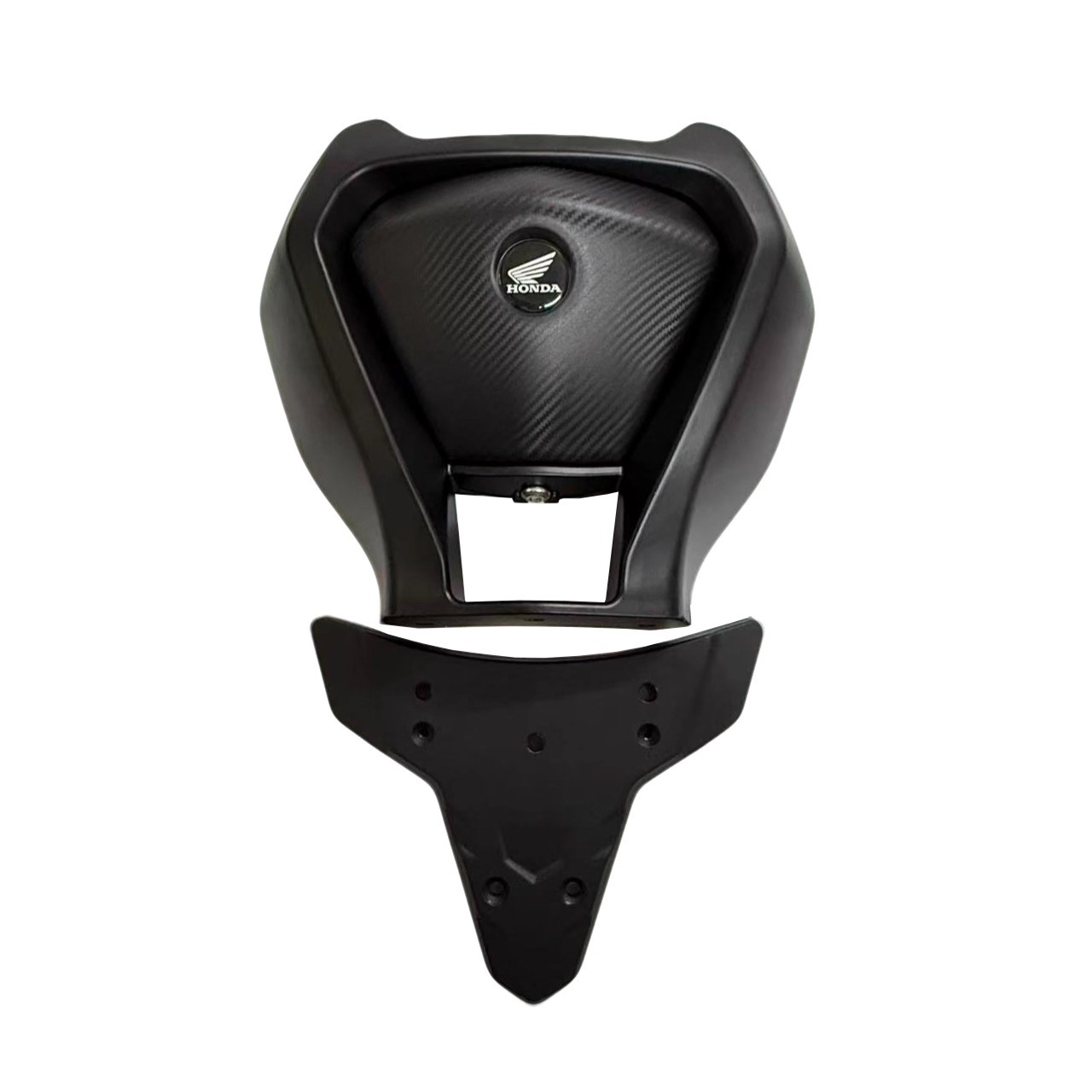 Suitable for Honda Nwt150 Modified Rear Backrest, Rear Seat Lumbar Support, Passenger Backrest, Stable Support for the Lower Back