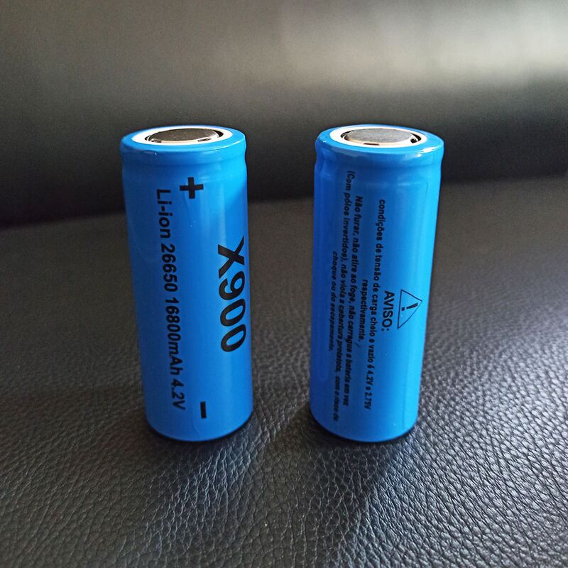 大容量26650锂电池3.7V/4.2V白激光强光手电筒可充电池高动力锂电|undefined