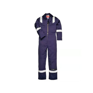 Customized Petrochemical Miner Flame Retardant Workwear Employee Workwear Factory Production National Standard Flame Retardant Fireproof Clothing Suit Jacket