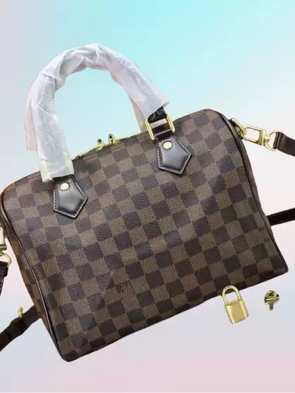 Women's Bag 2025 New Monogram Vintage Pillow Bag Cross-Border Foreign Trade Cross-Border Source Women's Shoulder Chain Bag