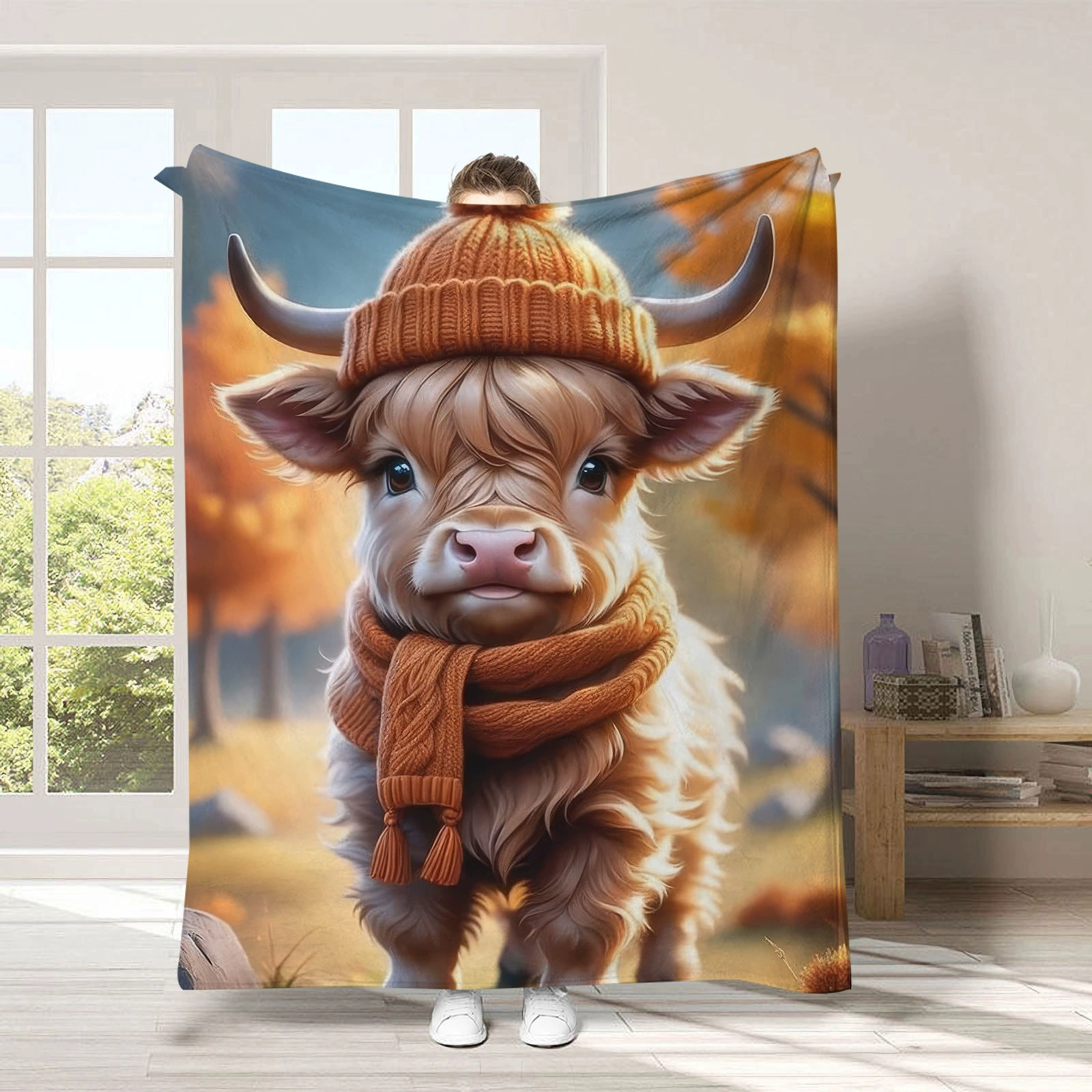 Christmas flannel atmospheric duvet