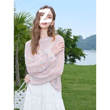 女装2025秋季新款毛针织衫舒适透气欧若风甜美针织衫女流苏