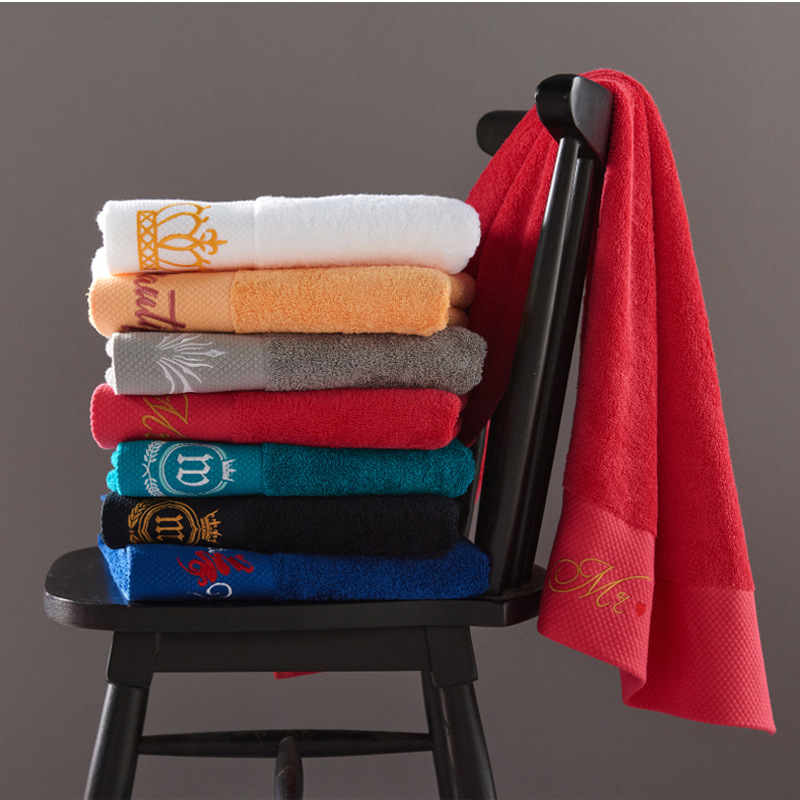Five-star Hotel Towel Cotton Face Wash Household Hair-free Absorbent Men's and Women's Couple Beauty Salon Thickened Face Towel